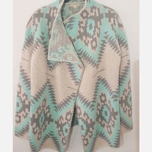 Aztec cardigan.size small. Worn once. Perfect condition